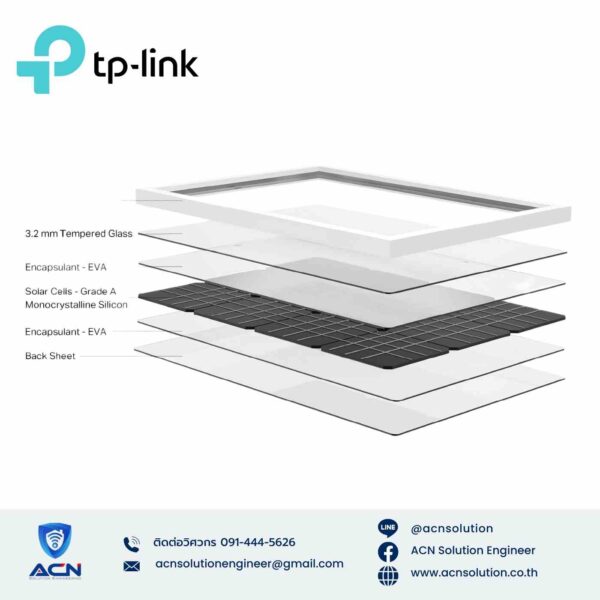 แผงโซลาร์เซลล์ TP-LINK รุ่น VIGI SP6020 - Image 4